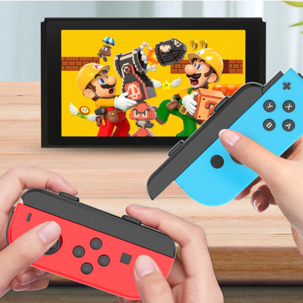 Switch OLED Handledsrem Band Hand Rep Lanyard Laptop Video Just Dance Tillbehör för Nintendo Switch Game Joy-Con Controller Blue