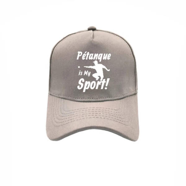 Petanque Boule Baseball Kepsar Sommarmode Justerbar Snapback Petanque Is My as picture