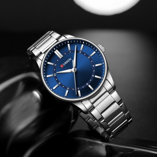 Märke 2022 vintage klassisk watch män klockor rostfritt stål vattentät rem sport kvarts armé Relogio Masculino Reloj silver box