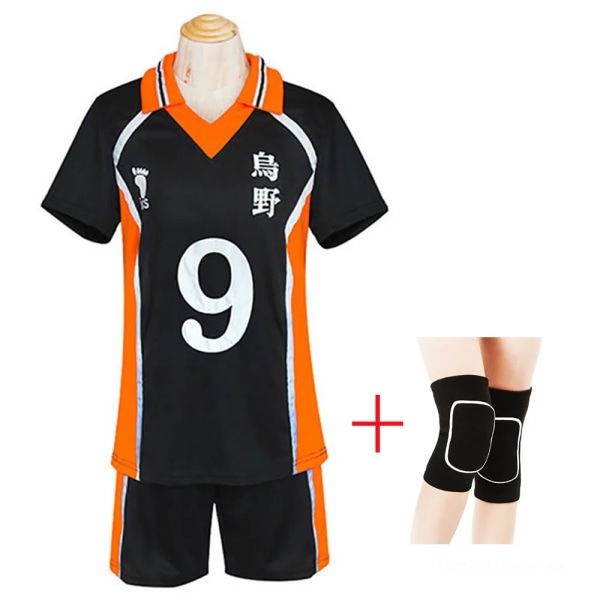 Anime Haikyuu Cosplay Costume Karasuno High School Volleyball Club Hinata Shyouyou Kageyama Tobio Sportswear Tröjor Uniform Y76-Y80 XXL