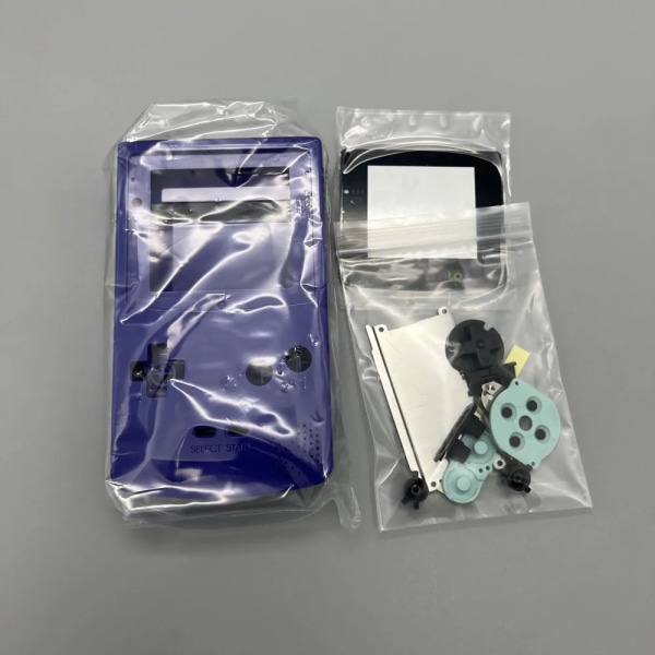 Skalkit av hög kvalitet för Gameboy COLOR GBC. Lämplig för GBC 2,6-tums 2,45-tums 2,2-tums LCD-skärm Dark Blue