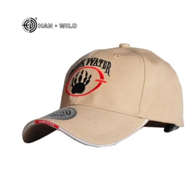 Blackwater Broderi Baseball Cap Herr Dam Casual Snapback Hattar Man Taktisk Khaki