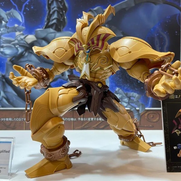 BANDAI Figurhöjning Standard Yu-Gi-Oh! Duell Monsters The Legendary Exodia Incarnate Assembled Model Ver. Anime actionfigurer leksak Exodia