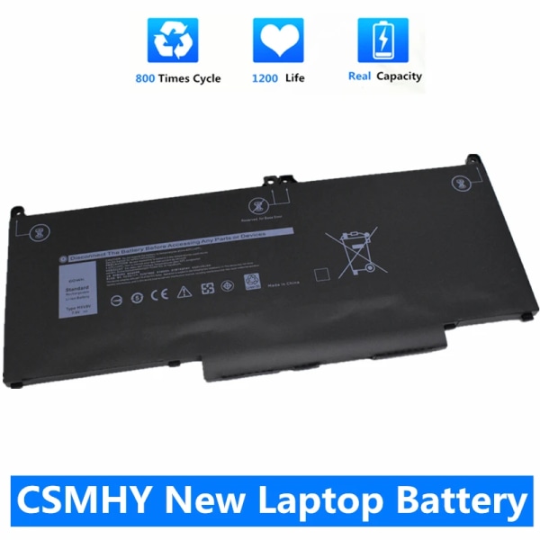 Laptopbatteri CSMHY Nytt MXV9V för Dell Latitude 7300 7400 5300 5310 5300 5310 2-i-1-serien 5VC2M 05VC2M 829MX 0829MX 7.6V