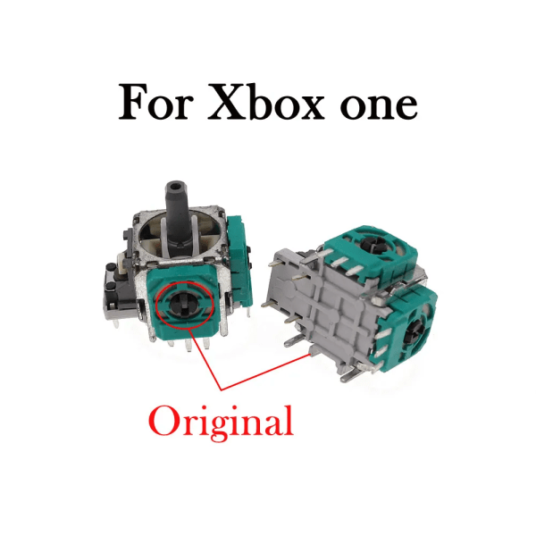 2st 3D analoga tumstickssensorpotentiometrar Reparationsdelar för Microsoft Xbox One Controller Gamepad Joystick Original