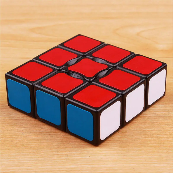 1x3x3 Floppy Magic Cube Professionella pussel Magic Square Anti Stress Leksaker Cube Speed ​​Magico Cubo För Barn Presenter Black