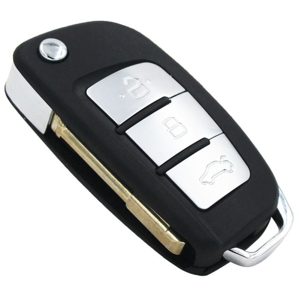 Ecusells-Coque de key på ett modifierat vikbart avstånd 3BT för Ford Focus FC, C-Max, S-Max, Ka, Mondeo, Galaxy, Fob Case, Hu101, FO21 Blade Original FO21