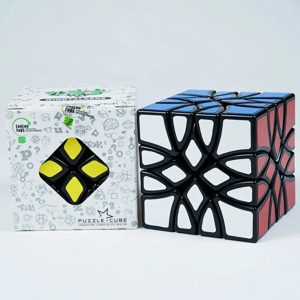 LanLan Strange Shape Special Magic Cube Utbildning Lärande Cubo Magico Leksaker För Barn Barn Present As shown