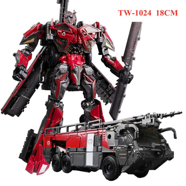 Originallåda TAIBA BMB 21CM Big Transformation Series Leksaker Pojke Cool Truck Robot Bil Anime Action Figur SS38 YS-01C 6022A 18CM TW-1024