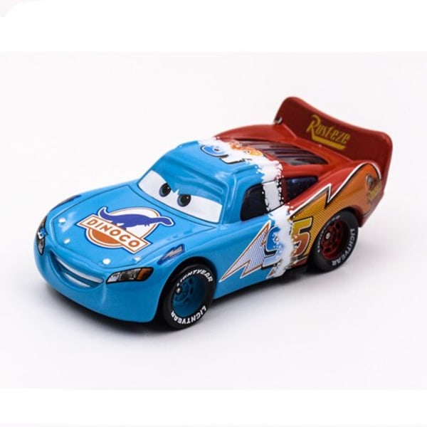 Disney 2 och 3 pixar bilar, pojke, gjuten metallleksak, Lightning McQueen, doktor, Finn, McMissile, Gift, 1:55 - TOWNS 5