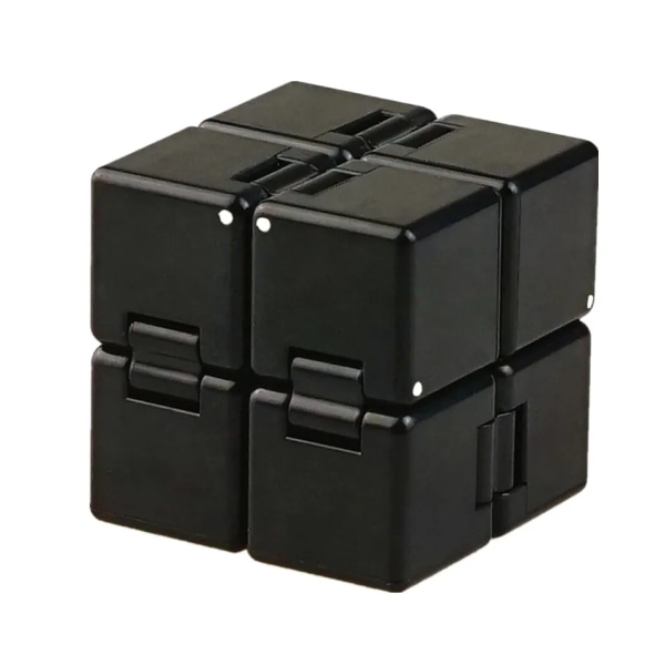 ShengShou 2x2 Crazy Cube 2x2x2 Infinity Cube Endless Speed ​​Cube Professionella pusselleksaker för barn Barn presentleksak black