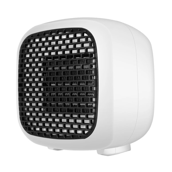 Eworld 800W Mini Elektrische Kachel Draagbare Desktop Fan HeaterPtc Keramische Verwarming Warme Lucht Blower Thuiskantoor Warmer-White White
