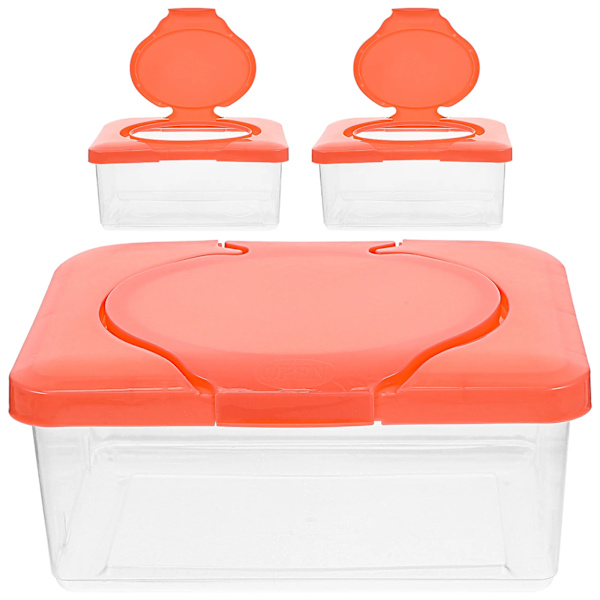 3 st F rvaringsl da f r v tpapper F rvaringsbeh llare Lock Baby Wipes F rvaringsl da Babywipes Baby Wipes Box Stor v tservetter Container Lock As