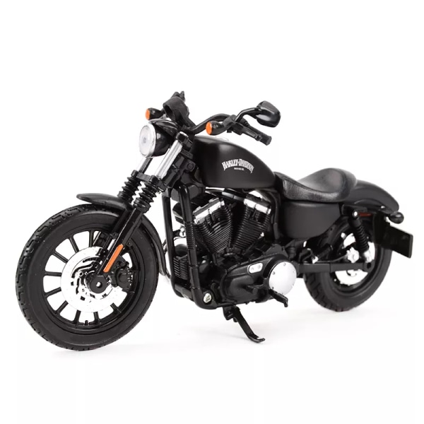 Harley Davidson 2014 Sportster Iron 883, 1:12, fordon gjutna under tryck, samling fritid, motorcykelmodell, leksaker Model