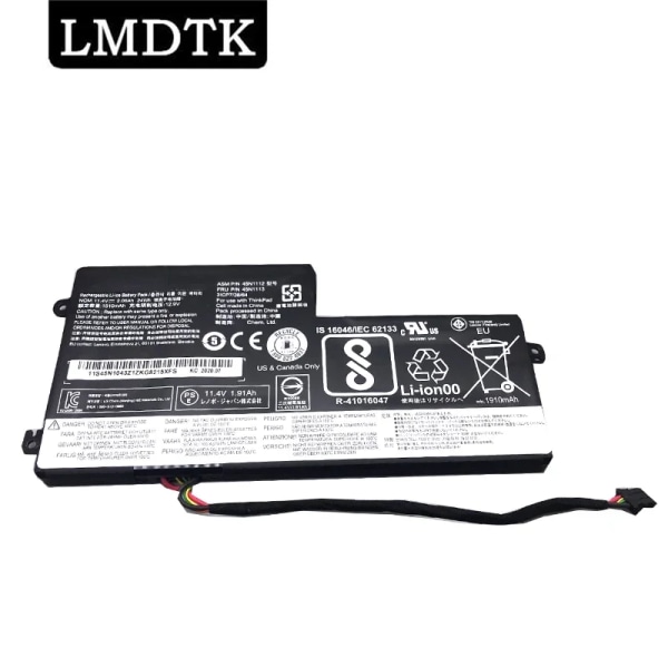 Laptopbatteri LMDTK Nytt 45N1112 45N1113 För Lenovo ThinkPad T440 T440S T450 T450S X240 X250 X260 X270 45N1110 45N1111 45N1108
