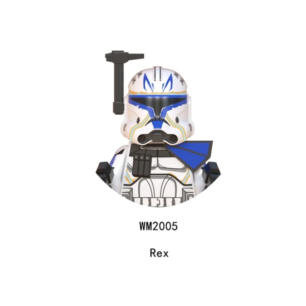 G0127 501:a ARF Trooper Boomer Byggstenar ARF Commander Trauma Bricks Kamino Clone Trooper Figurer Minifigurer Leksak