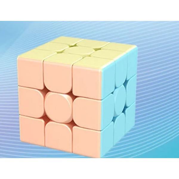 Rubic Cube Stickerless Smooth Speed ​​Cube Snabbaste 3x3-spelet Magic Puzzle Gift Toy type 2