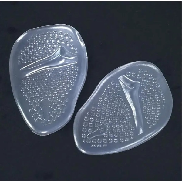 1 par kvinnor mjuk silikongelkudde innersulor Metatarsal Support Insert Pad Skor Innersulor Type 5