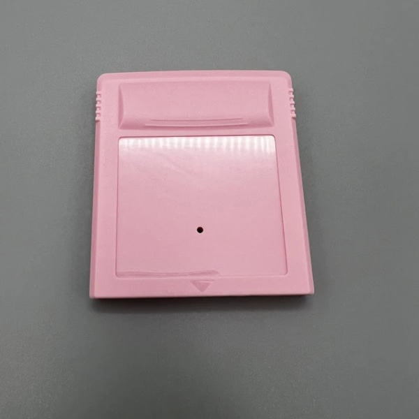 Högkvalitativt genomskinligt plastskal för GBC för GB spelkortskassett Klar cover Pink