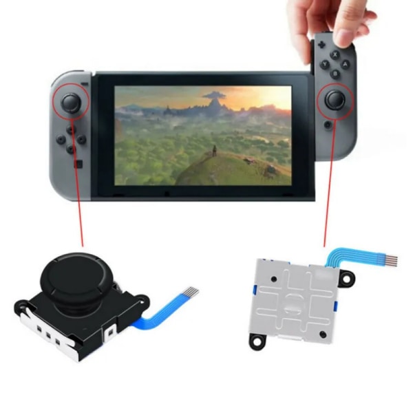 3D Analog Joystick Thumb Sticks Sensorbyten för Nintendo Switch Controller för Switch Nintendo-tillbehör 1