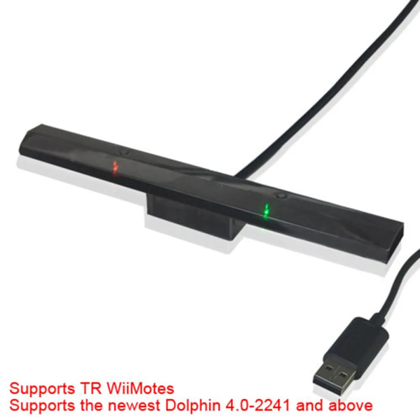MayFlash Wireless On/Off för Switch Sensor Dolphin Bar för Wii Remote Plus Controller Till för Windows/PC för Bluetooth-kompatibel