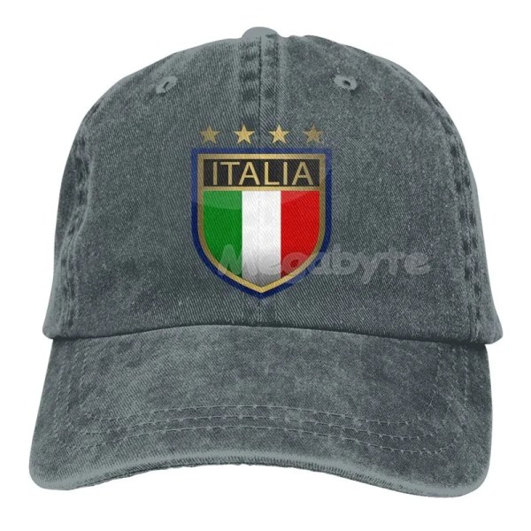 Italia Italien Italiensk Flagga Vuxenkeps Justerbar Cowboyhatt Basebollkeps Pappa