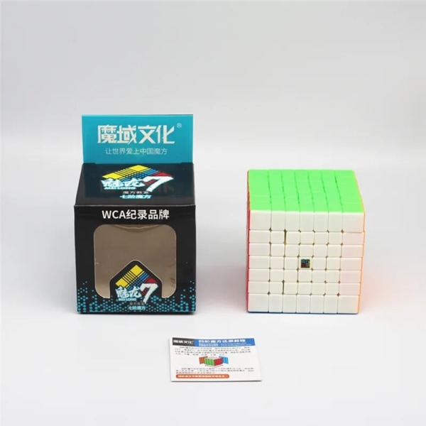 MoYu kub 6x6x6 Kub 7x7x7 kub 8x8 9x9 10x10 11x11 12x12 Cubo Magico Professionell Magic kub Pusselleksaker Speed ​​Cube Spelkub 7X7 Stickerless