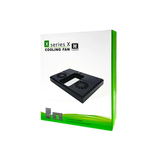 För Xbox Series X-konsol Kylfläkt Dockstation Smal vertikalt stativ Värd Side Radiator USB spelkylare För Xbox-spelkonsol NO RGB