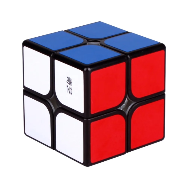 QIYI Sail W Magic cube 2x2 3x3 qiyi warrior s cubo magico profissional qidi 2x2x2 pedagogisk leksak för barn pussel ungersk kub 2 black