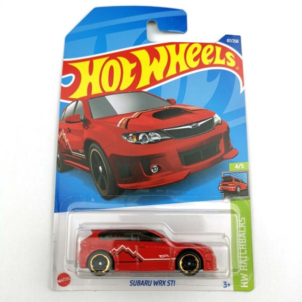 2022 Hot Wheels Bilar Specialerbjudanden Bugatti EB110 SS/SUBARU WRX STE/MUSTANG Mach -E 1/64 METAL DIECAST MODELL LEKSAKSFORDON 2022-59x GT-SCORCHER