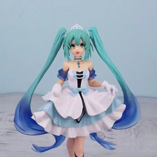 2023 Hatsune Miku Askungen Animefigurer Virtuell sångare Hatsune Miku Figur Pvc Action Kawaii Samlarmodell Presentleksaker