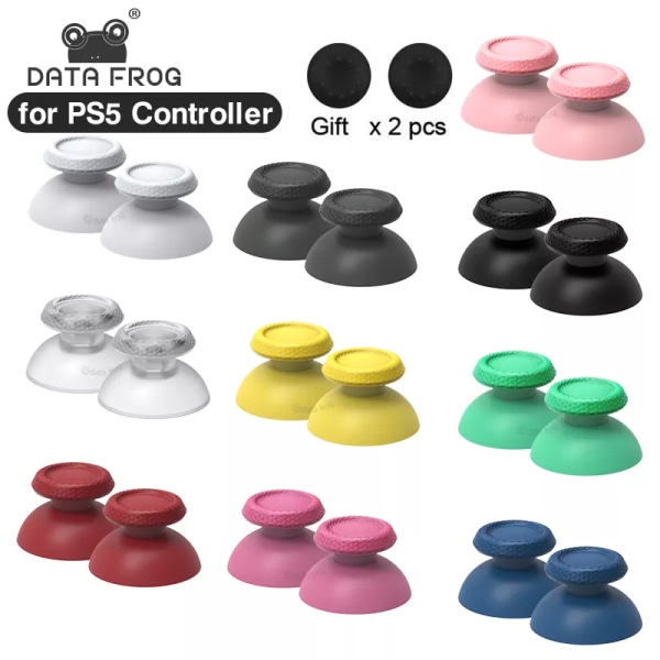 3D Joystick Caps för PS5 DualSense Controller Thumbstick Analog Thumb Sticks Grip Cover för Sony PlayStation 5 Controller 2023 3
