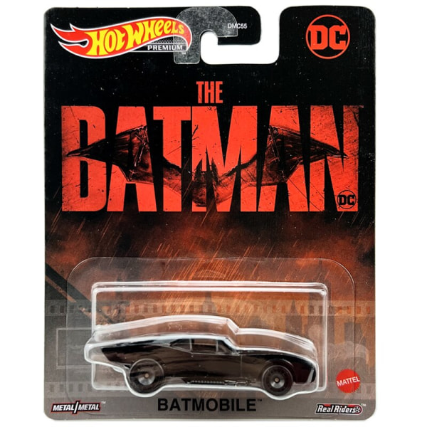 Popkultur popleksak, SCOOBYDOO fjärrstyrt fordon, Batmobile Land Shark, Mystery Machine, skala 1:64, gjutet tryck, DMC55, 2022 Back to the future