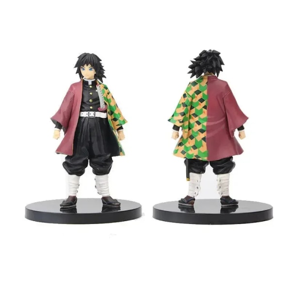 Anime Demon Slayer Figur Kamado Tanjirou Nezuko Actionfigurer PVC-modell Leksaker Zenitsu Figurine Inosuke Kimetsu No Yaiba Figura