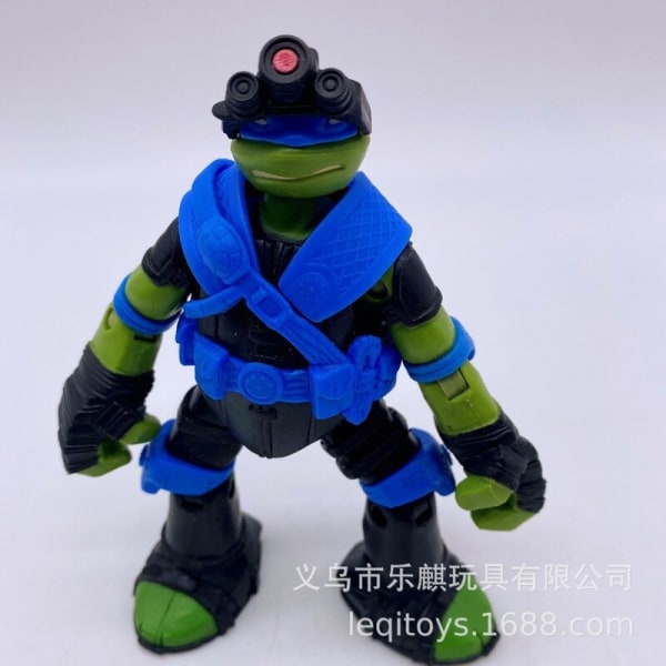 Ninja Turtle Figurine Dekorationer, Multi Joint Movable Hand Gifts, Dock Bords Dekorationer, Barnfödelsedagsleksaker, Presenter 16