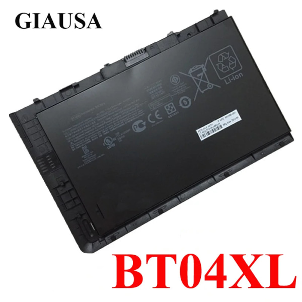 Laptopbatteri 9470M BT04XL för HP EliteBook Folio 9470 9480M-serien HSTNN-IB3Z HSTNN-DB3Z HSTNN-I10C BA06 687517-1C1