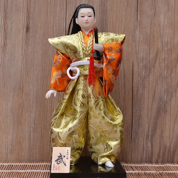 30 cm traditionella japanska samuraj-ninjafigurer Statyer Japanska dockor Ornament Sushirestaurang Heminredning Presenter