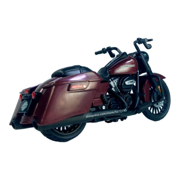 Maisto skala 1:18 Harley Davidson 2018 Kalkylator Route Fetale de Alloire Special Mouting Motorcykel Pressure Model Collection Leksak 2002 CVO