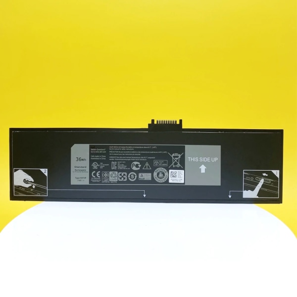 Laptopbatteri Nytt HXFHF för DELL för Venue 11 Pro (7130) 11 Pro (7139) VJF0X Batterier Utbytbara 7,4V 36Wh Hög kvalitet