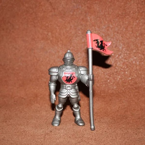 Medeltida Roms slott Riddare Miniatyr Spartan Warriors Crusader Cavalry Guard Soldat Pirat Actionfigur Figur Modell Leksaker