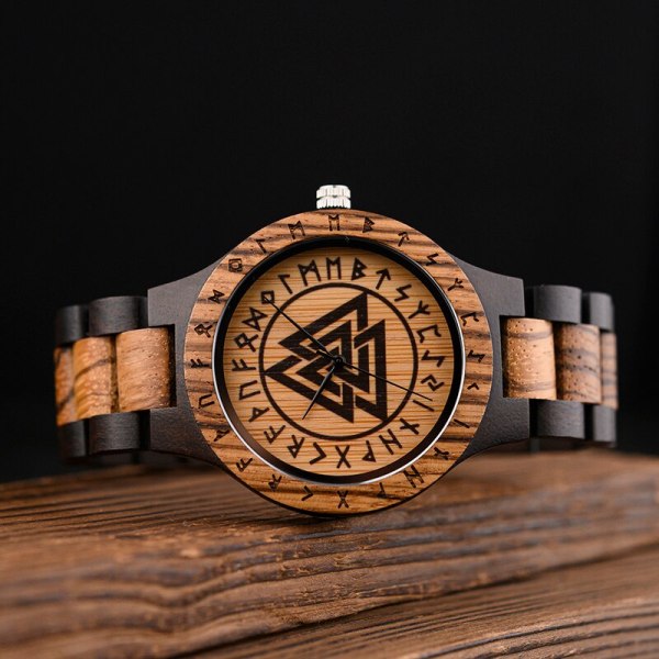 BIRD Viking herrklockor Vintage watch för män med presentförpackning Välkommen Dropshipping Personlig T94 Vegvisir