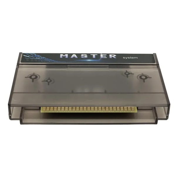 Master System Game Cartridge 600 i 1 Multi Game Cassette för SEGA Master System USA EUR Spelkonsol Clear
