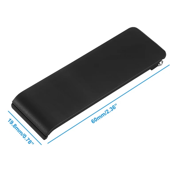 2023 1PC för Nintendo Switch-konsol Bakfäste NS Cover Stöd Stativ Hållbar Vit Blå ABS-material Telefonhållare Transparent purple