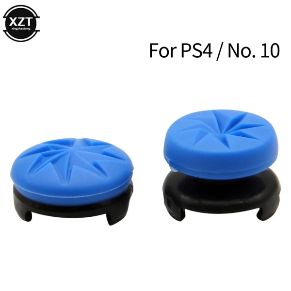 2st/ set Thumbsticks Grip Game Controller Silikon Grip Cover för PlayStation 4 PS4 Controller Joystick Cover Extenders Caps Q