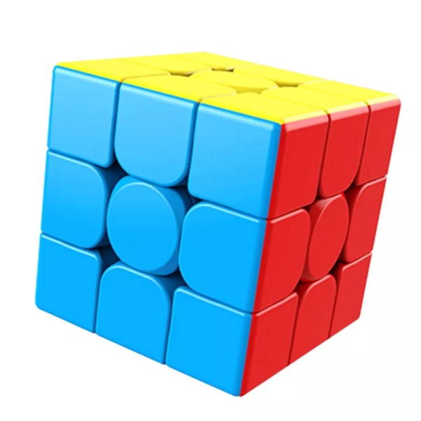 Moyu 3x3x3 Magic Cube Stickerless Cubo Magico Puzzle Professionella kuber Speed ​​Cube pedagogiska leksaker för studenter 3x3 mei long