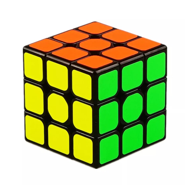 QiYi Sail W Professionell 3x3x3 Magic Cube Speed ​​Cubes Pussel Neo Cube 3x3 klistermärke Vuxenutbildning Leksaker för barn Present Black