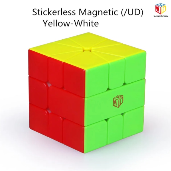 XMD volt square 1 V2 M Qiyi Mofangge Volt SQ-1 Magic Puzzle X-Man Square 1 Lärande lärande barnleksaker för barn spel Stickerless Full YW