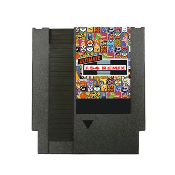 The Best Games of NES-spelkassett, Earthbound FinalFantasy123 Faxanadu TheZelda12 Megaman123456 Turtles1234 Kirby'sAdventure black