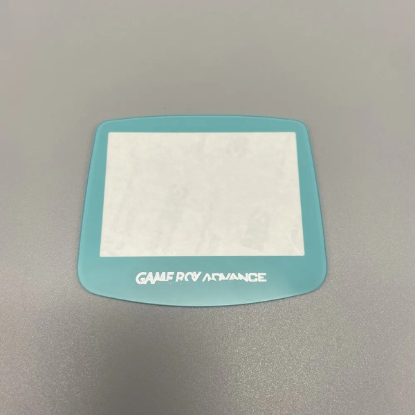 Ersättningsglasspegel för Gameboy Advance GBA Gaming Console Skärmlins för GBA IPS Cover Lake Blue