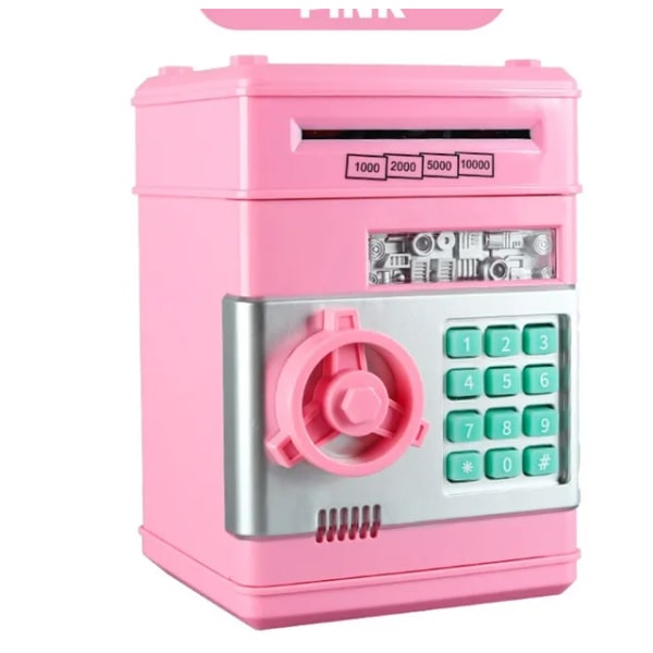 Spargrisleksaker Sparkass för tonårsflickor Leksaker Jul Födelsedagspresenter till flickor saker bankomat Pink